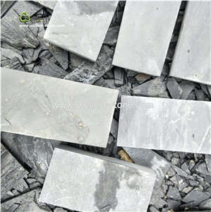 Natural Slate Stone Cobble Stone for Floor Tile and Wall Tile Honed