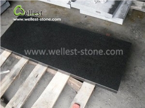 Polish China Fortune Black Granite Tile for Floor Paving Wall Cladding