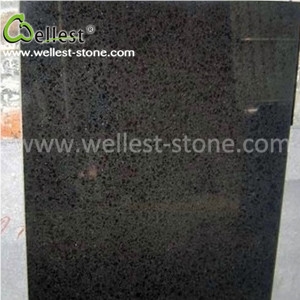 Polish China Fortune Black Granite Tile for Floor Paving Wall Cladding