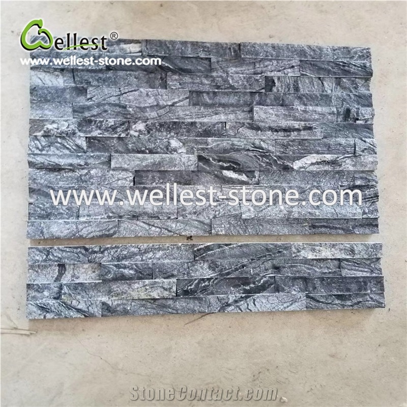 Rough Finish Marble Stacked Stone Veneer for Exterior Wall Decor