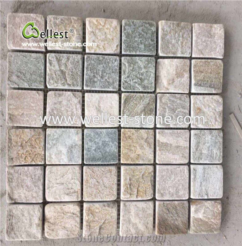 Slate Mosaic Tile Backsplash for Kicthen Bathroom Decoration Mosaic