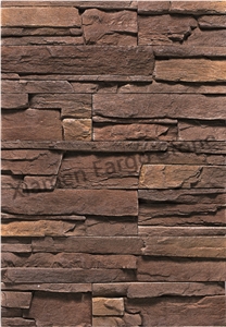 Fargo Artificial Stone Veneer, Grey Manmade Wall Stone Panel