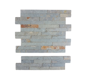 Rusty Slate Hot Sale Thin Culture Stone Panel Wall Cladding/Wall Decor