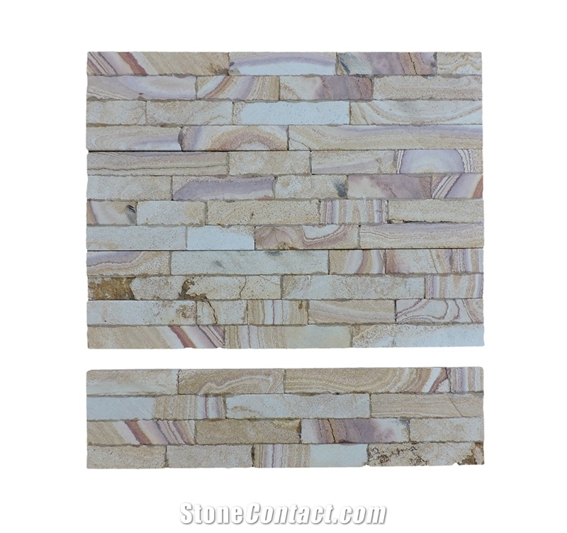 Teak Wood Sandstone Fireplace Surround/Wall Cladding /Legde Stone