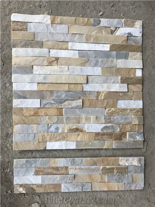P014 Good Color Stacked Stone,Natural Culture Stone, Ledge Stone