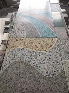 Terrazzo Tile,Terrazzo Paving Stone,Cheap Terrazzo Tile,Terrazzo Floor