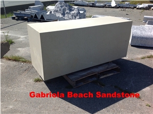 Gabriola Beach Sandstone Blocks and Pacific Blue