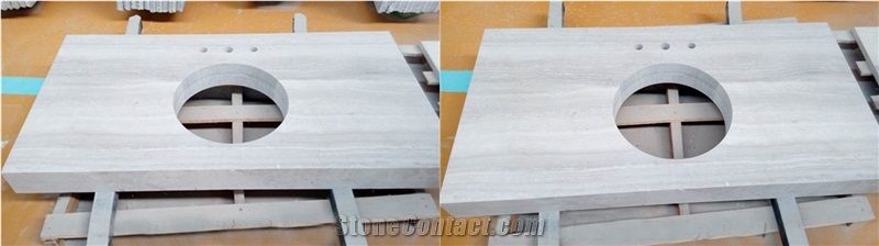 White Wood Grain Marble Bathroom Countertops,White Serpeggiante