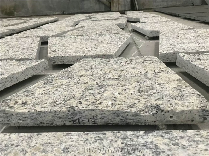 Giallo Santa Cecilia Light Granite Split Wall Cladding Wall Stone