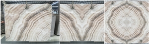 Beige Onyx Wooden Vein China Big Quantity Quarry Factory Slabs&Tiles