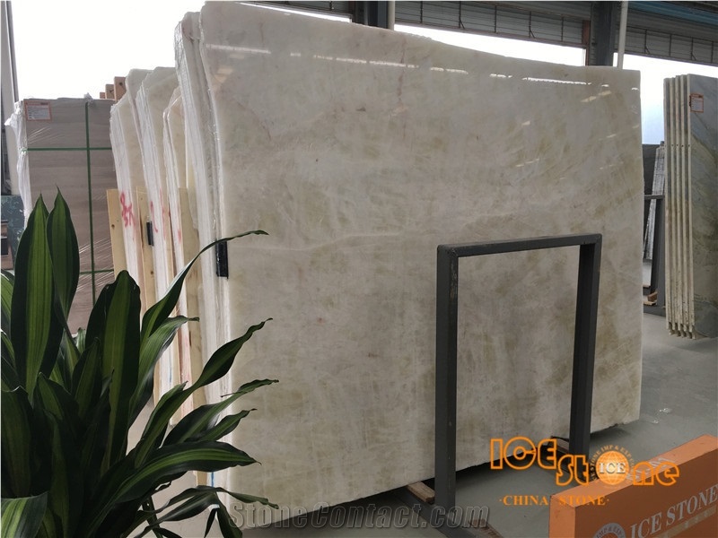 China Crystal White Onyx,Good for Project,Translucence,Interior Design