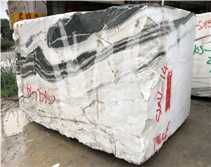 Panda White Block Chinese Marble Factory Manufactory