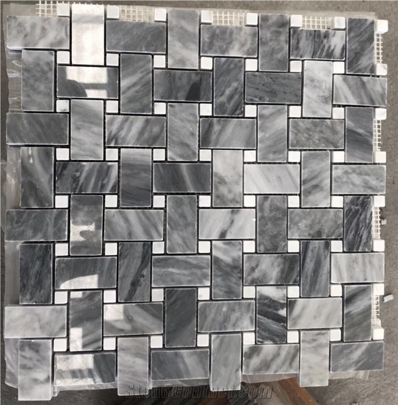 Bardiglio Grigio Grey Carrara Mosaic