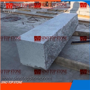 Natural Stone Grey Granite Wall Stone, Split G383 Granite Wall Block