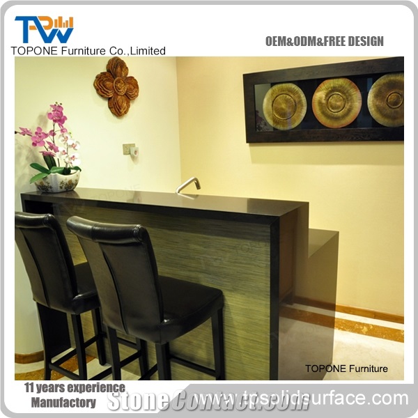 Artificial Marble Stone Used Nightclub Bar Furniture For Sale From