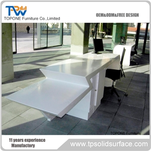 Curved Office Desk Simple Design Table with Competitive Price for Sale