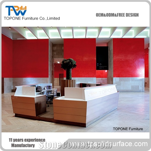 Modern and Unique Reception Table High Quality Reception Desk
