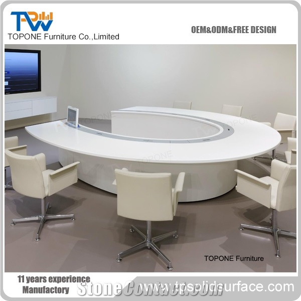 Simple Design Laminated Office Meeting Table
