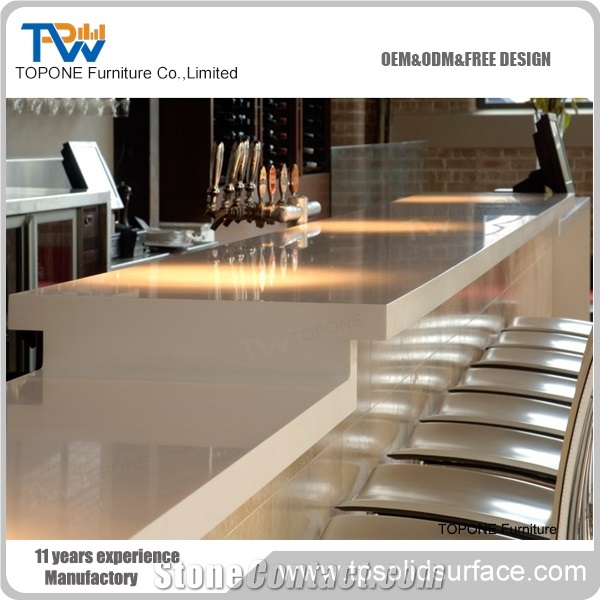 Surface Factory Wholesale Led Bar Counter Home Bar Counter