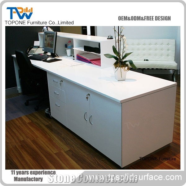 Table Top Design,Solid Surface Tabletops,Reception Counter