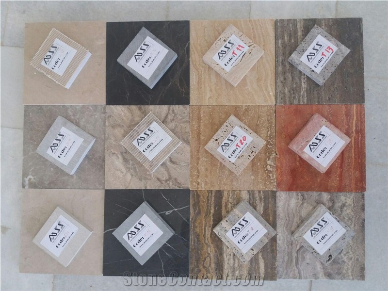 All Natural Stone Samples - Marble Tiles