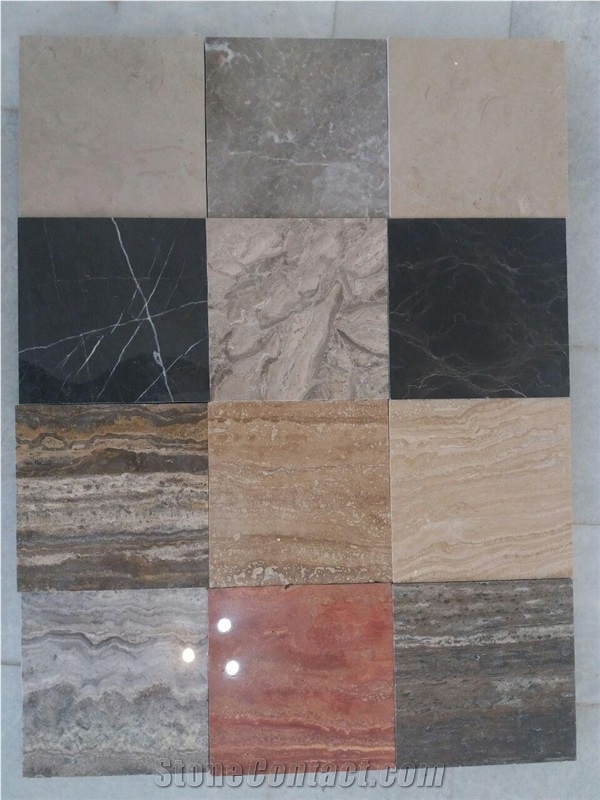 All Natural Stone Samples - Marble Tiles