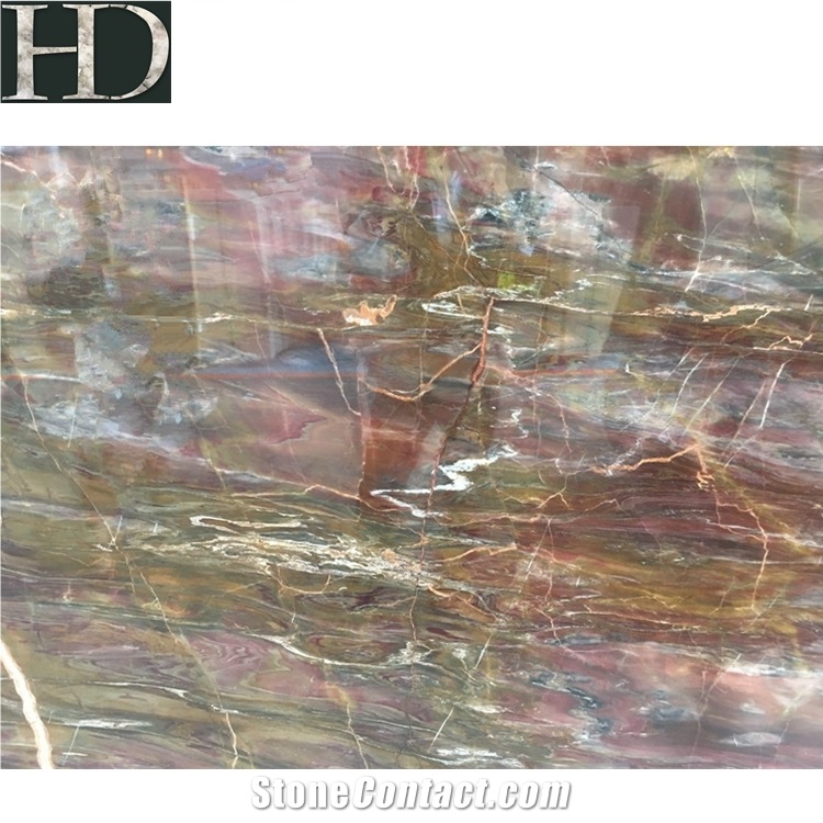 Chinese Good Quality Red Marble Stone Slab with Best Price