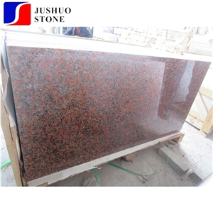 Cengxi Red/Maple Leaf Red Granite G562 Customized Tile for Buildings