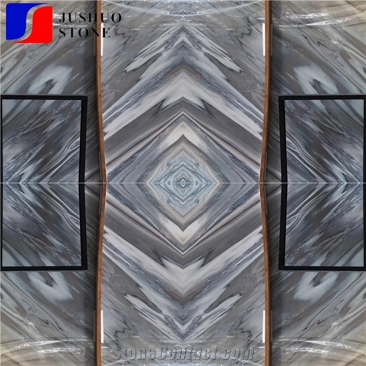 Cheap Palissandro Blue Marble Slab for Floor/Wall Tile Building Design