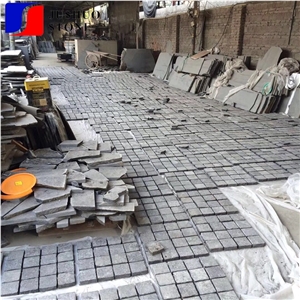 China Fuding Black Granite/Basalt Stone Pavement for Exterior Cladding