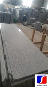 China Honed G603 Granite Of Big Slabs Edge Price