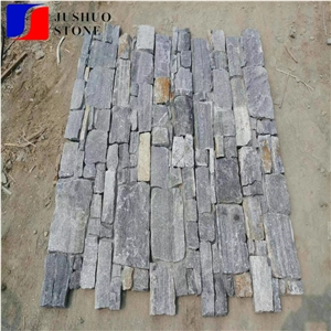 Ledge Stone China Grey Slate Walling Cladding Decor Feature Wall River