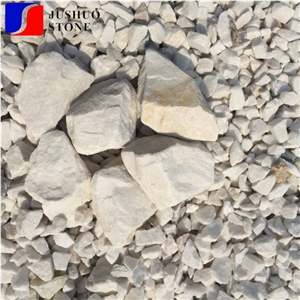 Machine Tumbled Pebble Stone with Natural Top for Road Building Dec