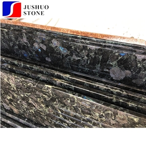 Polished Volga Extra Blue Granite with Factory Price for Tiles & Slab