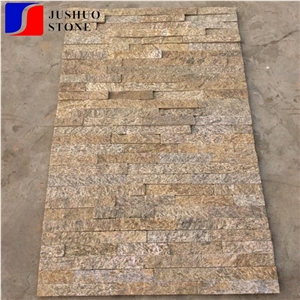 Split Yellow Slate China, Rustic Ledge Stone,Rust Slate Exterior & Interior Wall