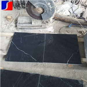 White Vein Black/ Nero Marquina Marble Tile for Wall Cladding,Flooring