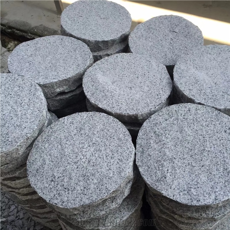 China Stone Supplier G603 Curved Kerbstone with Factory Direct Price