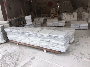 Blue Cloud China White Marble Wall Tile,Floor Covering Panel Slab in Stock