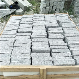 G603 Padang Light Granite Cube Stone Exterior Floor Paverment