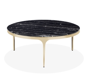Grey Emperador Marble Table Djungle,Stone Tabletop Modern Design