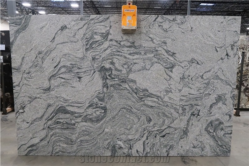 India Viscon White Granite Grey Veins Slab,Cosmic White Granite Floor