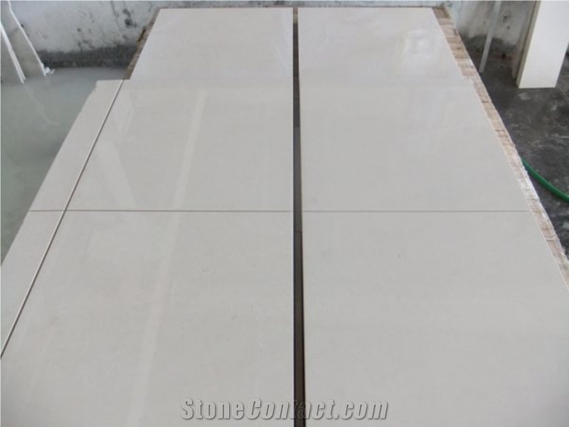 Limra White Limestone Panel Tile Slab,Floor Covering Stepping,Crema Classic Limestone Walling Skirting