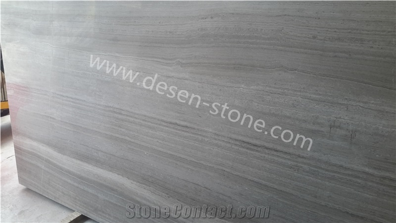 China Wooden Vein/Grey Wood Grain Marble Stone Slabs&Tiles for Vanity Tops