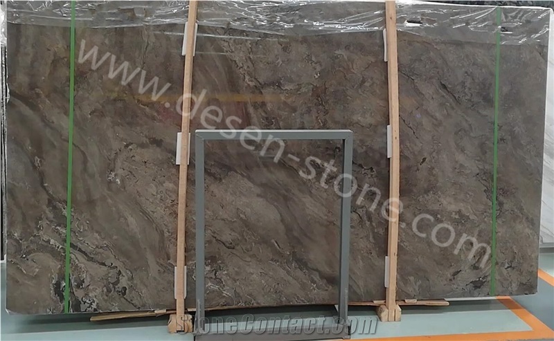 Moon Valley/Brown Shell/Sea World Marble Stone Slabs&Tiles Countertops