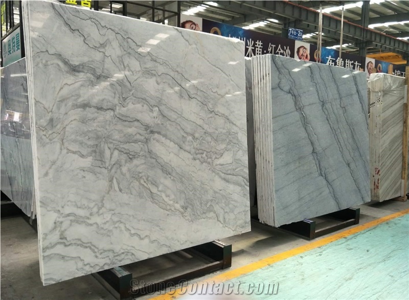 Cloudy White M041 Big Slabs 1.8cm 2.8cm Thickness