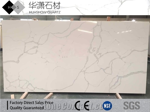 Bianco Calacatta White Kitchen and Bathroom Building Materials Slabs