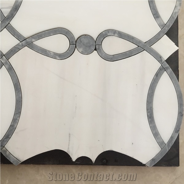 High Quality Popular Outdoor and Indoor Marble Floor Mosaic Tiles