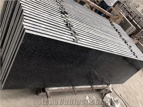 Popular Dark Grey Granite Stone Countertops,Vanity Tops