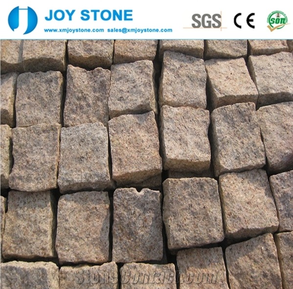 Cheap China Natural Split G682 Granite Cube Stone Pavers Floor Online
