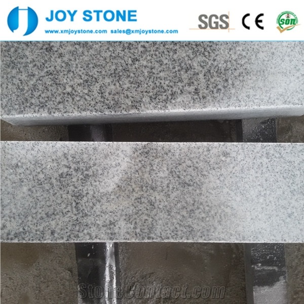 Cheap Flamed Bianco Crystal G603 Light Grey Granite Curbstone Curbs